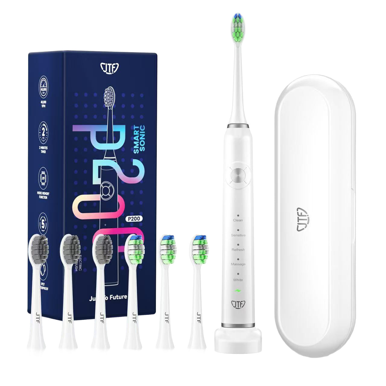 JTF P200 Sonic Electric Toothbrush