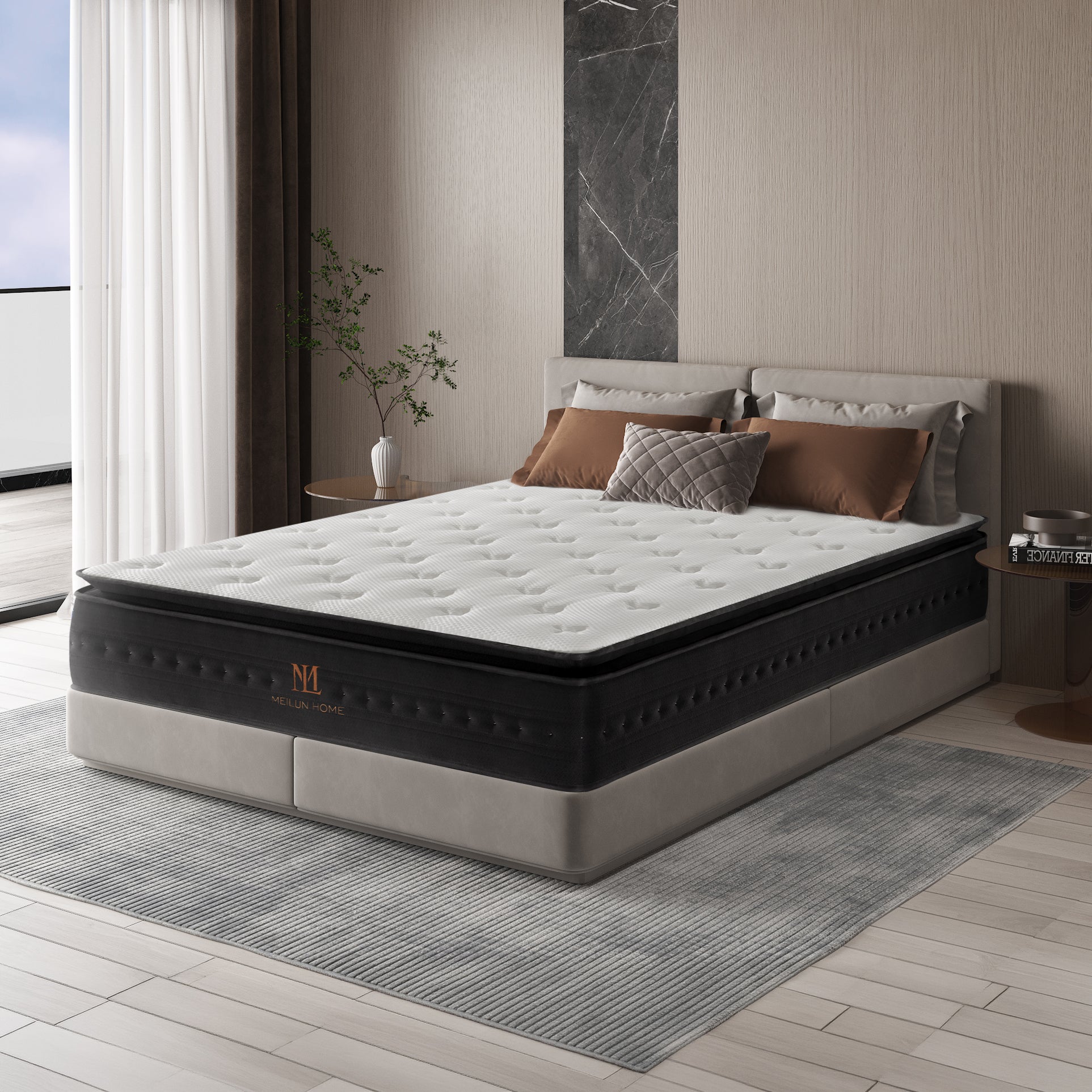 MeiLun P1 Latex Hybrid Pocket Spring Mattress - image 1