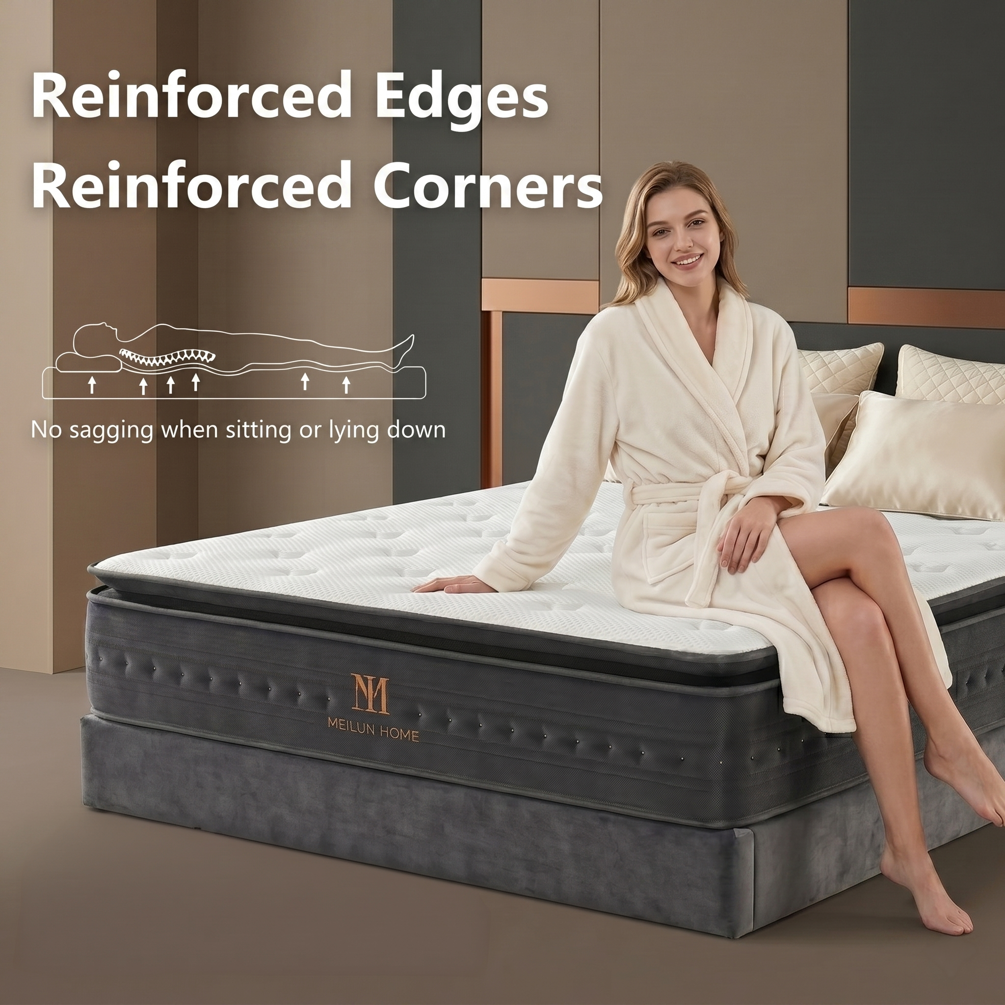 MeiLun P1 Latex Hybrid Pocket Spring Mattress - image 5