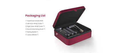 Coshare Superflow Instyle HS30 4 in 1 Airstyler Black