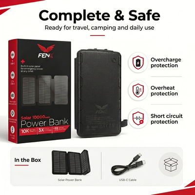 FENX Solar Power Bank