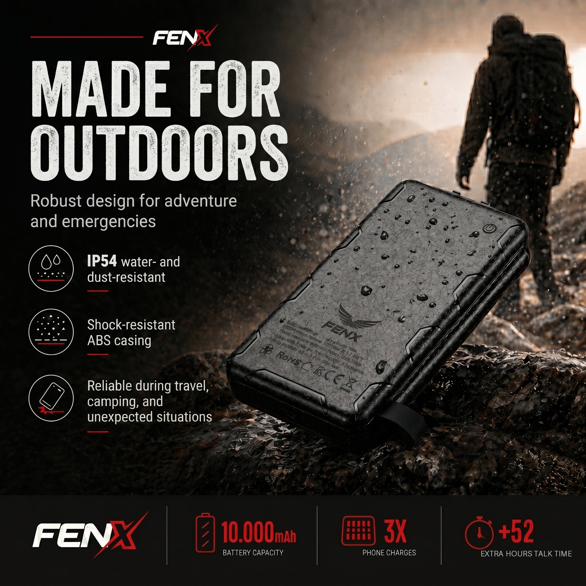 FENX Solar Power Bank
