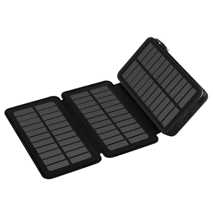 FenX Solar Powerbank 10.000mAh – Draagbare Zonne-energie Oplader